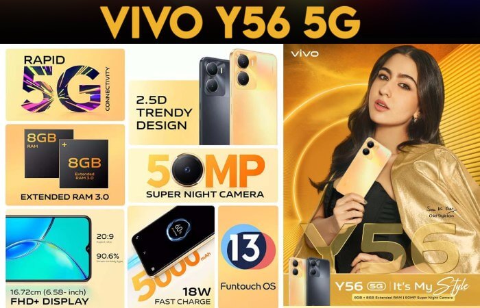 Vivo Y56 5G Full Specifications