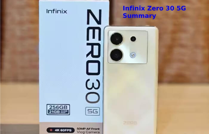 Infinix Zero 30 5G Summary