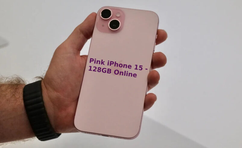 Pink iPhone 15 – 128GB Online