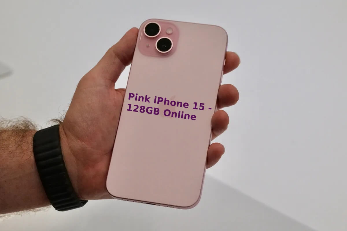 Pink iPhone 15 – 128GB Online