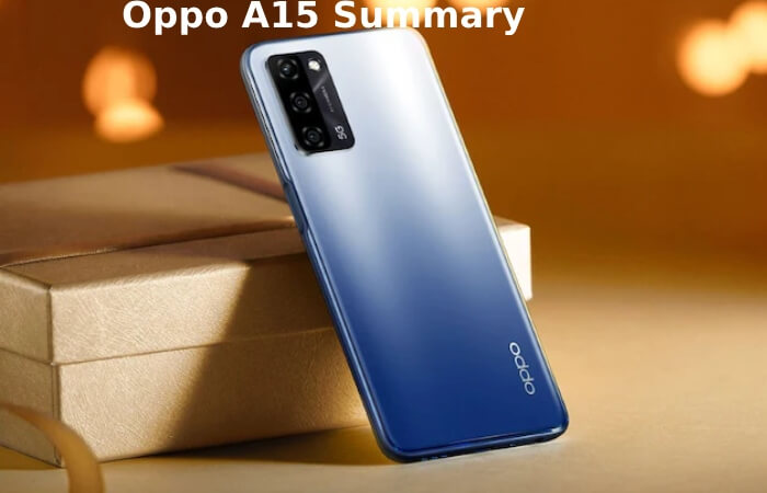 Oppo A15 Summary