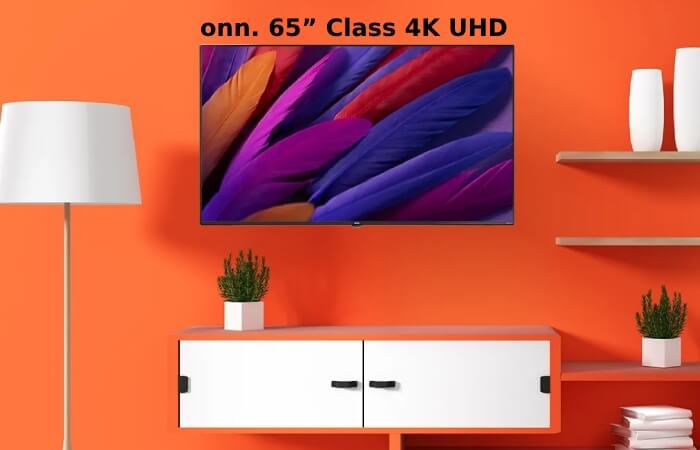 onn. 65” Class 4K UHD