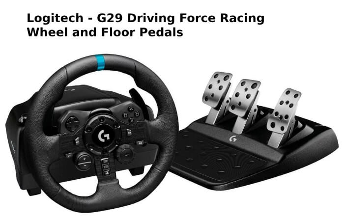 Logitech - G29 Driving Force Racing Wheel and Floor Pedals 