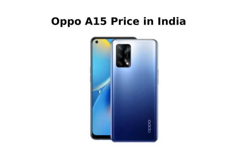 Oppo A15 Price in India