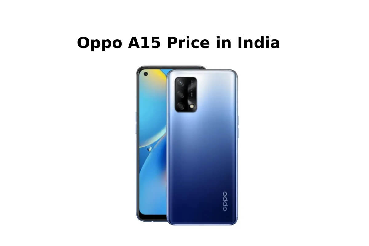 Oppo A15 Price in India