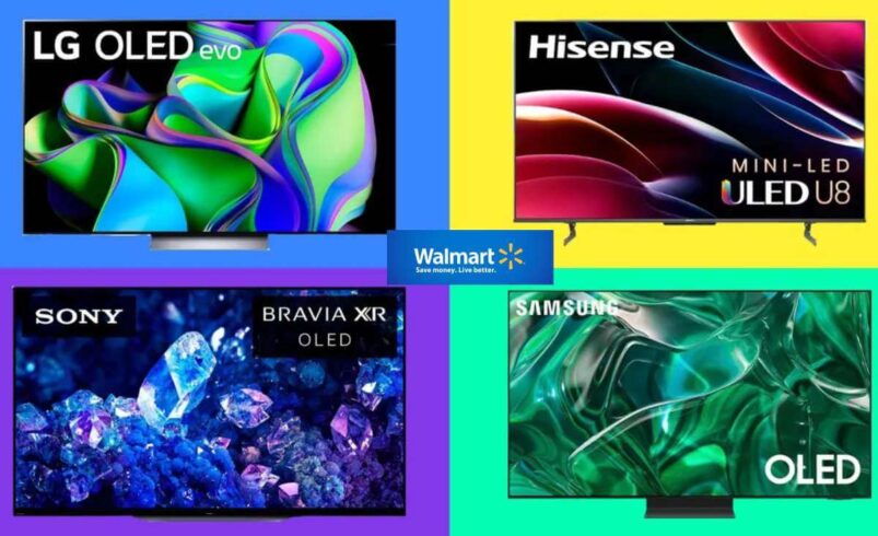 Walmart Smart TV and Flat TV