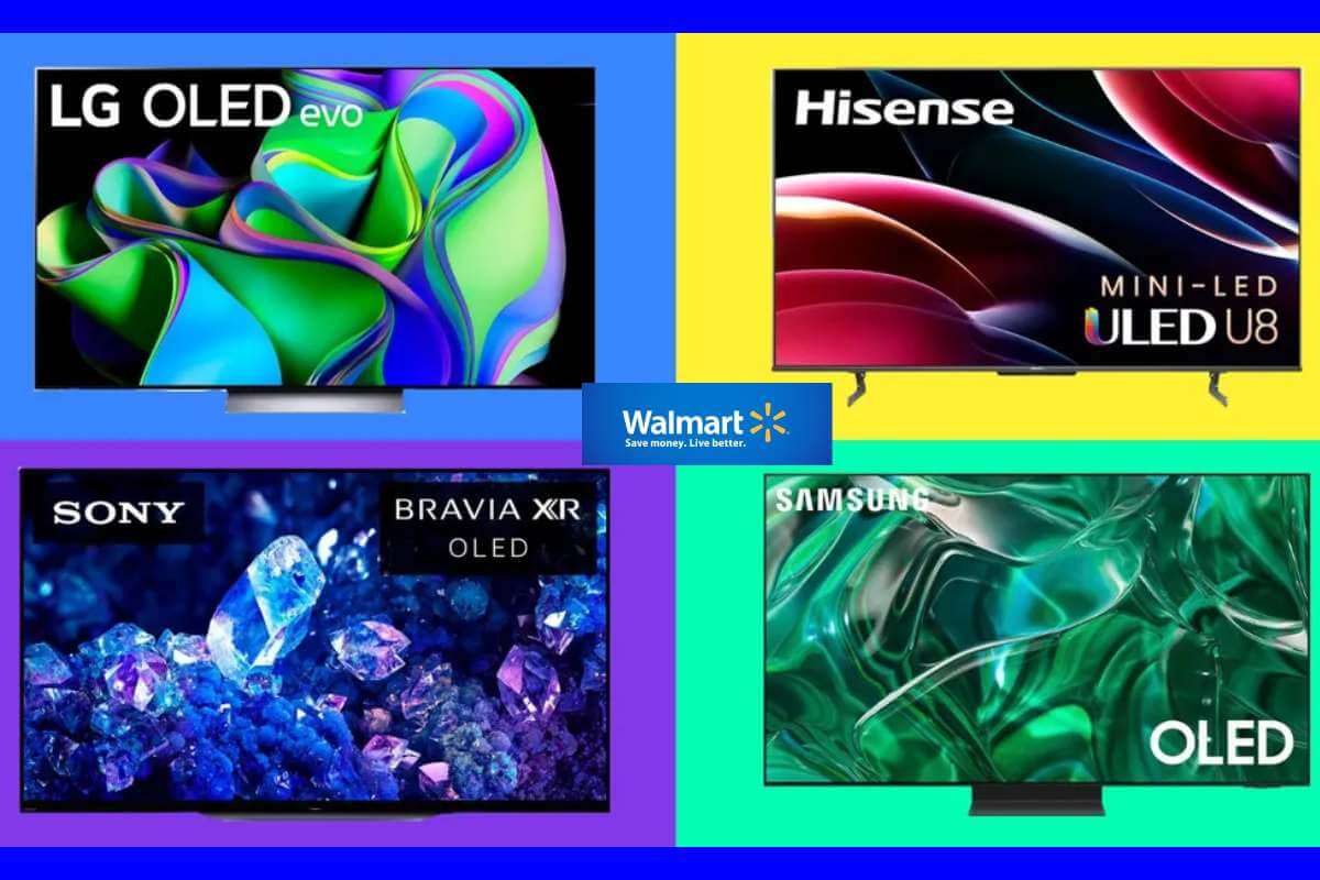 Walmart Smart TV and Flat TV