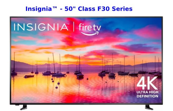 Insignia™ - 50" Class F30 Series LED 4K UHD Smart Fire TV