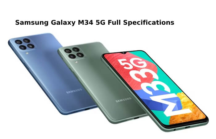 Samsung Galaxy M34 5G Full Specifications