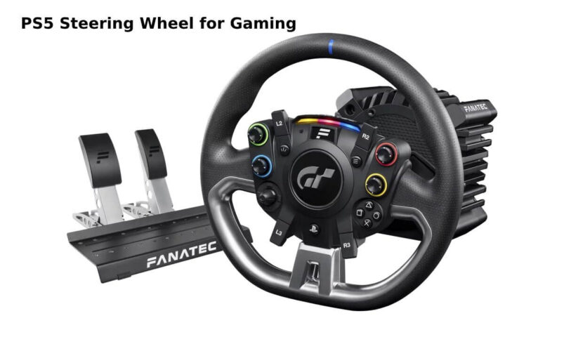 PS5 Steering Wheel for Gaming