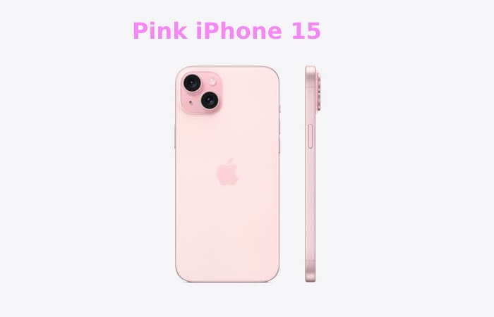 Pink iPhone 15