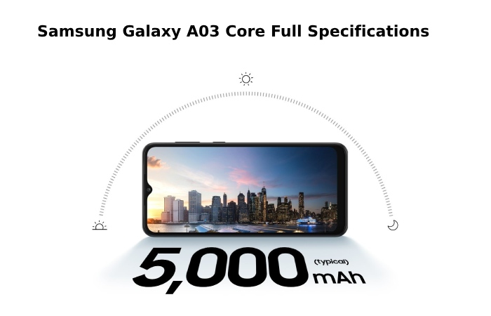 Samsung Galaxy A03 Core Full Specifications