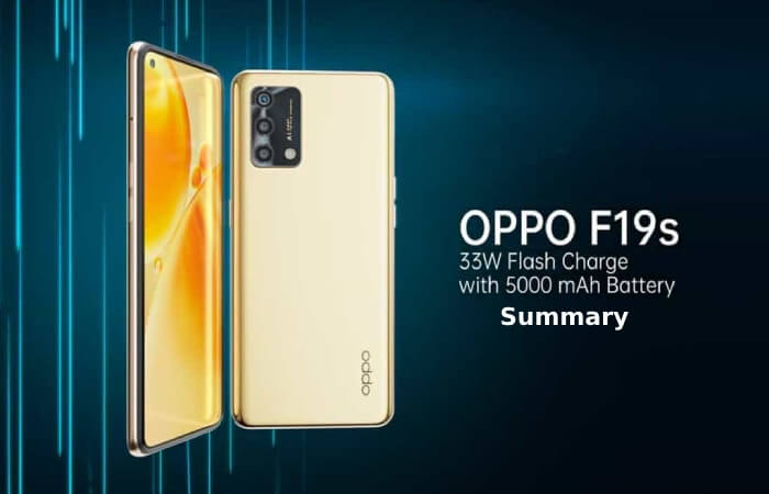 Oppo F19s Summary