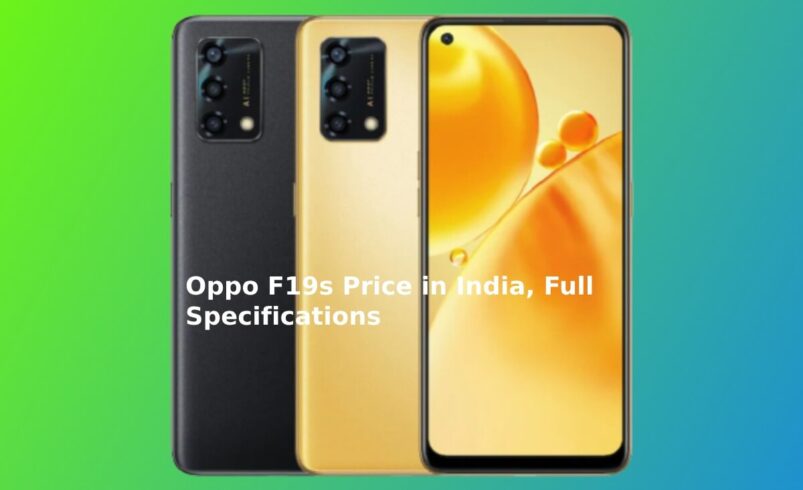 Oppo F19s Price in India, Full Specifications