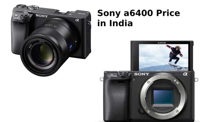 Sony A6400 Price in India