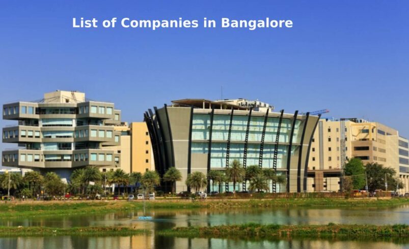 List Of Companies In Bangalore